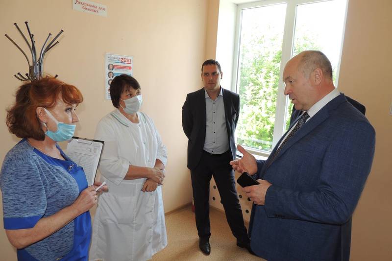 402 консультации за три дня провели специалисты «Поездов здоровья» в Починковском районе  