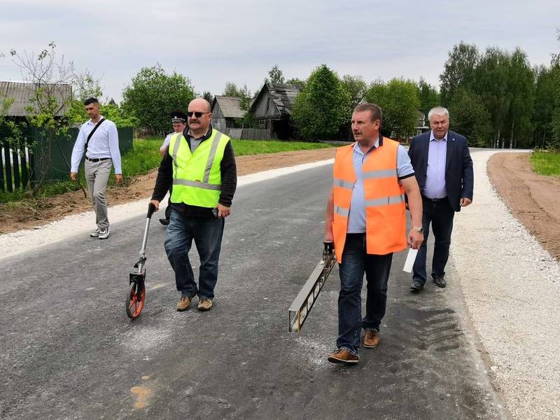 Приемка первых в этом году отремонтированных по нацпроекту участков состоялась в Нижегородской области