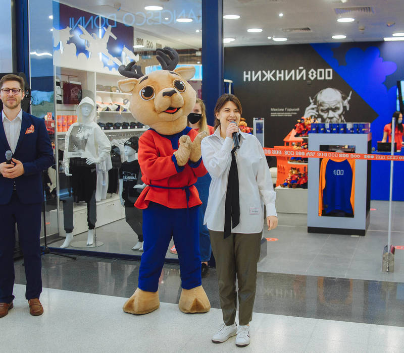 Второй фирменный магазин «Нижний 800»торжественно открыли в преддверии 800-летия города