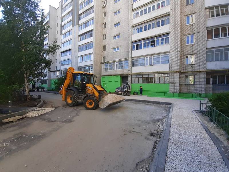 В Дзержинске стартовало комплексное благоустройство дворовых территорий