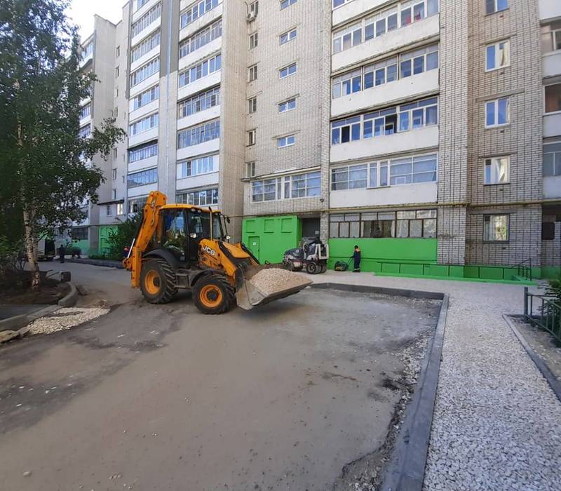 В Дзержинске стартовало комплексное благоустройство дворовых территорий