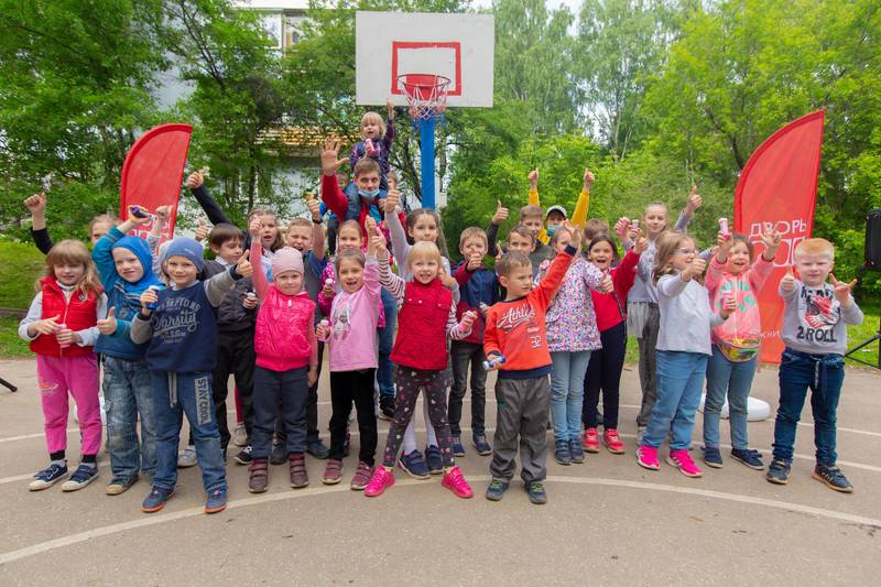 В нижегородских «Дворах 800» прошли развлекательные мероприятия для детей и взрослых
