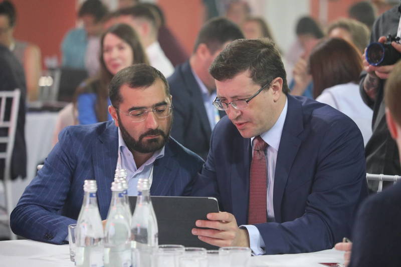 Глеб Никитин провел встречу с президентом ОСИГ Грантом Бабасяном и президентом World Media and Events Limited Грэмом Куком 