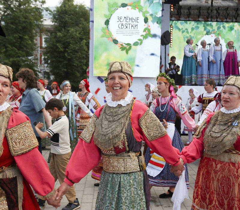 В Нижнем Новгороде состоялся XVII Всероссийский фестиваль «Зеленые святки»