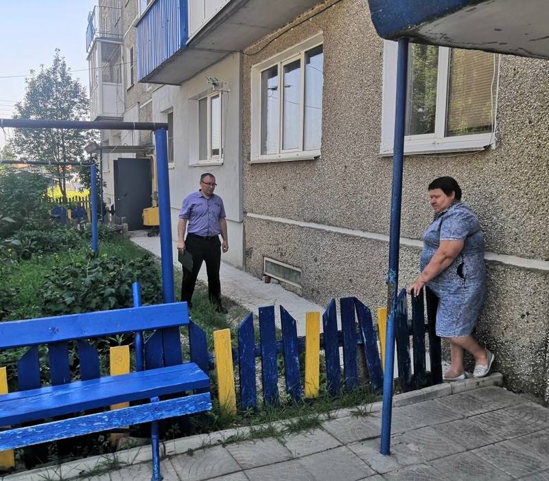 Домоуправляющая компания отремонтировала отмостку дома в Уренском районе по требованию ГЖИ 