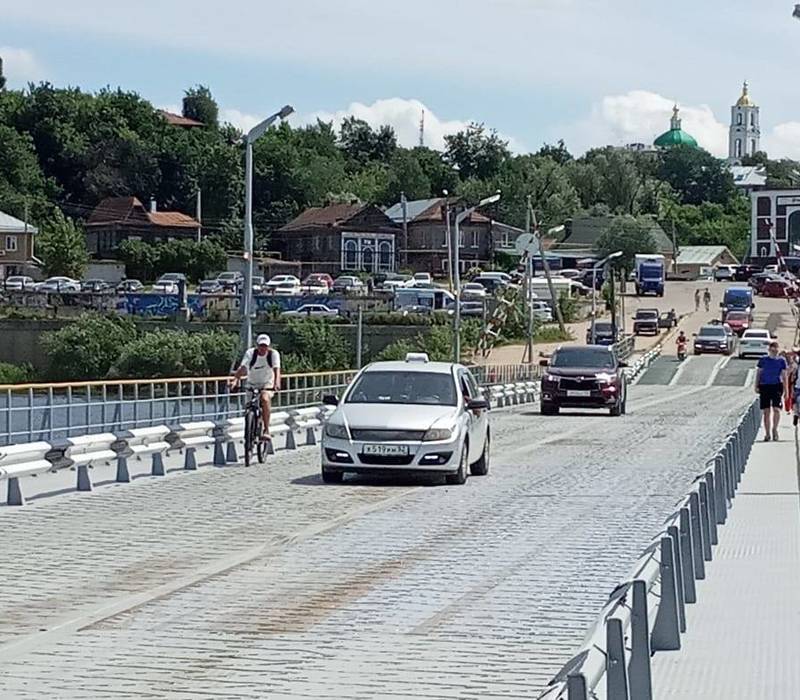 В Нижегородской области снова открылась понтонная переправа Павлово – Тумботино