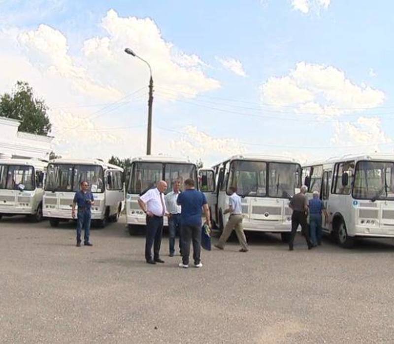 Шесть новых автобусов пополнили муниципальный автопарк в Починках в Нижегородской области