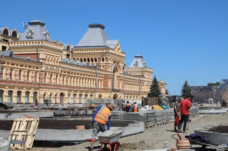 Фонтану Главного ярмарочного дома восстановят к юбилею Нижнего Новгорода 