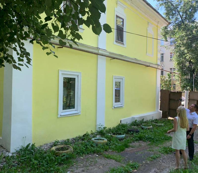 Госжилинспекция проверила ремонт фасада дома в Нижегородском районе