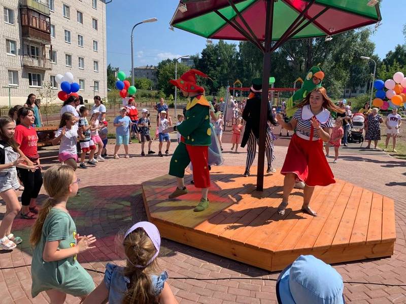 Новая территория для отдыха появилась в Богородске благодаря нацпроекту «Жилье и городская среда»
