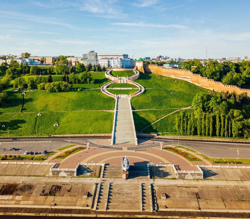 Церемония открытия Чкаловской лестницы после реконструкции состоится 1 августа
