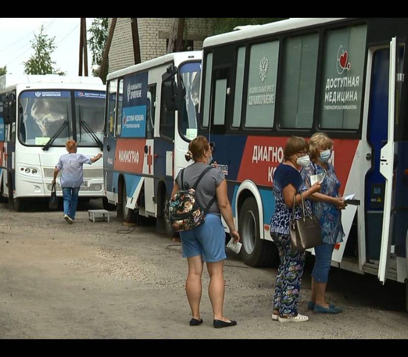 Более 130 жителей Лысковского района за два дня прошли обследование у специалистов «Поездов здоровья»