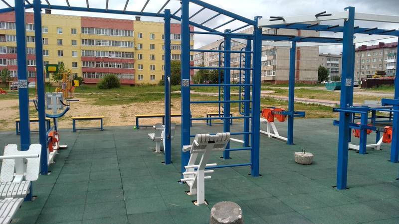 В Нижегородской области на площадках для воркаута появились QR-коды с доступом к видеоурокам