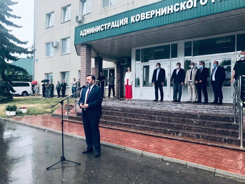 Лесопожарная станция открылась в Ковернинском районе