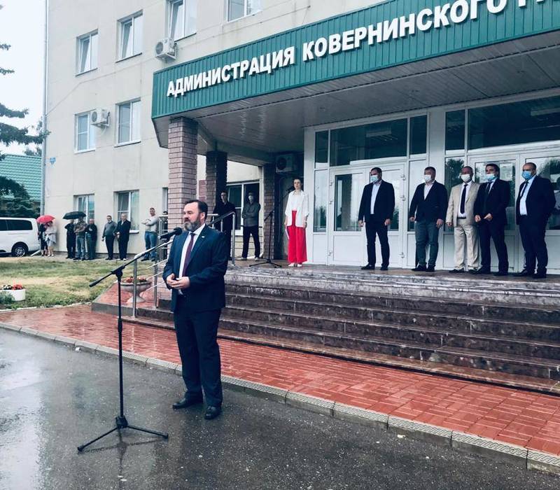 Лесопожарная станция открылась в Ковернинском районе