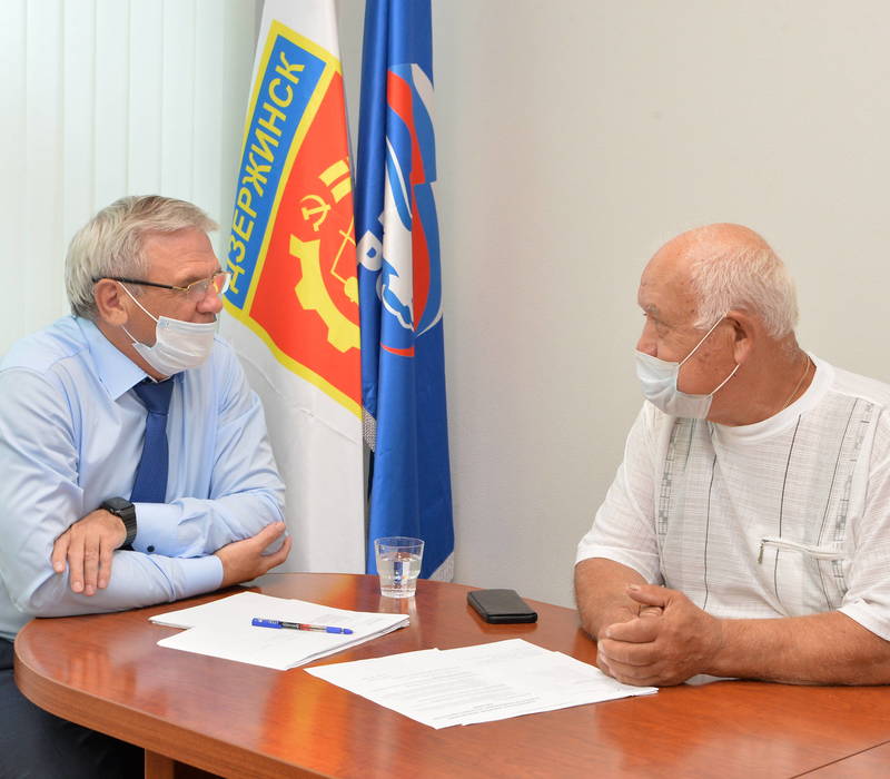 Председатель Законодательного Собрания Нижегородской области Евгений Люлин провел личный прием граждан