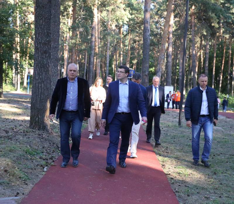 Глеб Никитин посетил мероприятия фестиваля «Арт-Овраг» в Выксе