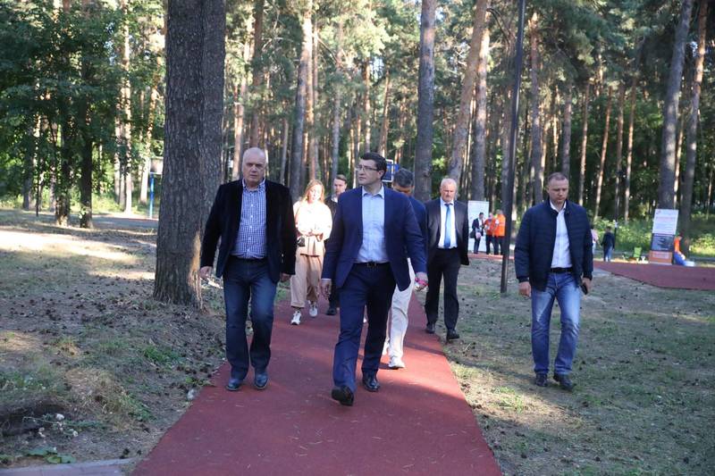 Глеб Никитин посетил мероприятия фестиваля «Арт-Овраг» в Выксе