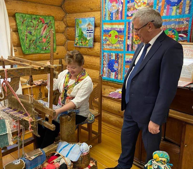 Евгений Люлин принял участие в праздновании Дня города в Городце