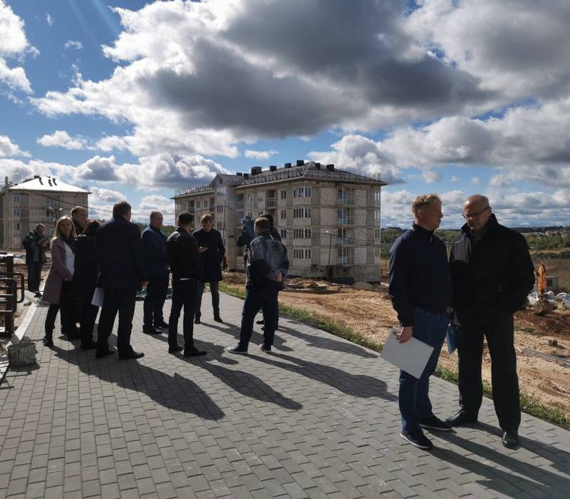 Два дома ЖК «Новинки Smart City» строители готовят к сдаче в эксплуатацию в ближайшие два месяца