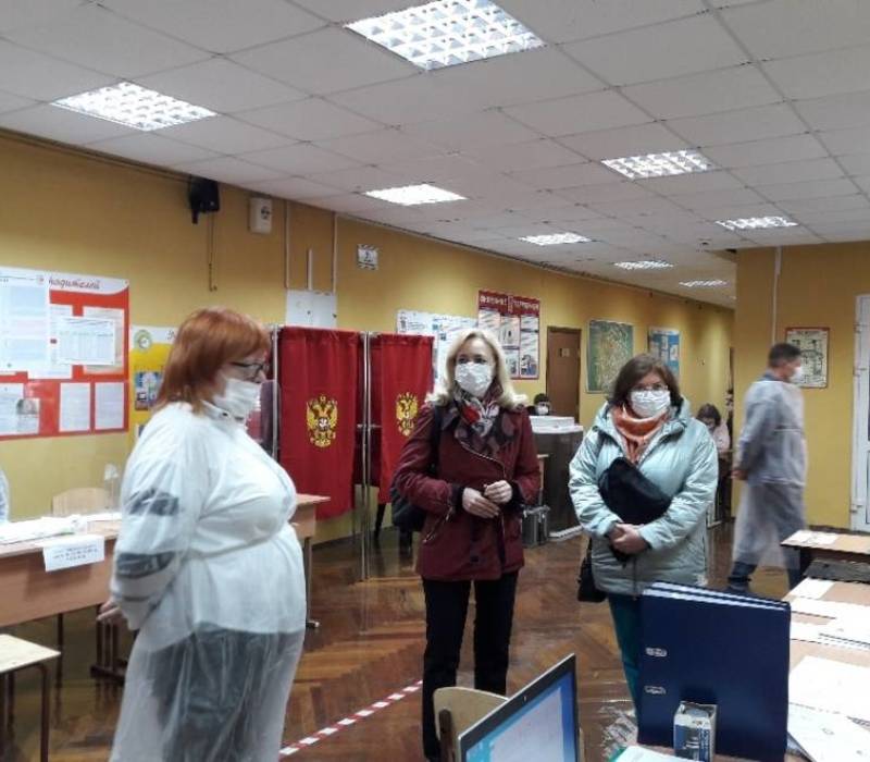 Нижегородский омбудсмен Оксана Кислицына проверила работу избирательных участков