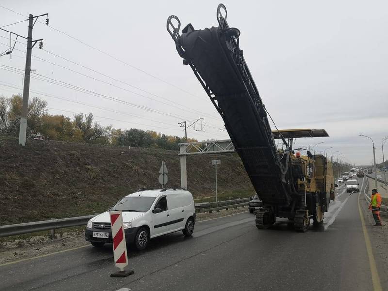 На Борском мосту в Нижнем Новгороде начали ремонт покрытия