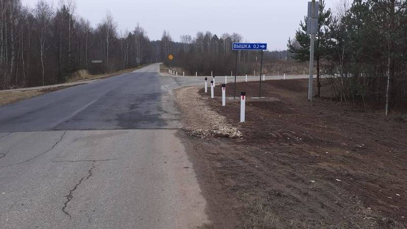 Подъезд к деревне Вышка построили в Дальнеконстантиновском районе