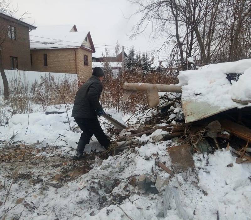 Министерство экологии и природных ресурсов контролирует вывоз несанкционированных свалок в Канавинском районе