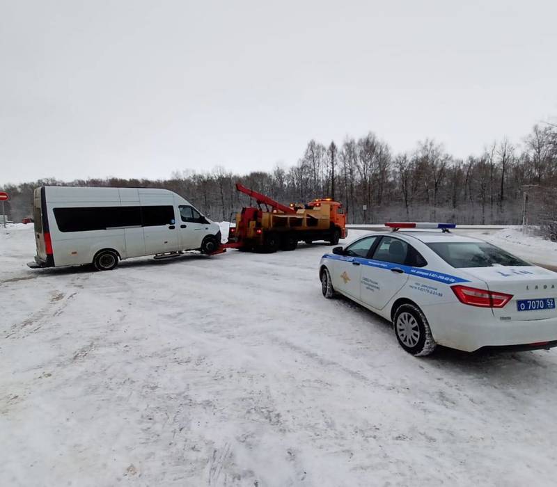 Автобус нелегального перевозчика арестован на маршруте Нижний Новгород – Богородск и перемещен на спецстоянку