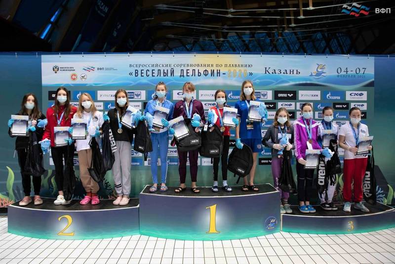 Нижегородская сборная заняла 5 место на Всероссийских соревнованиях по плаванию в Казани