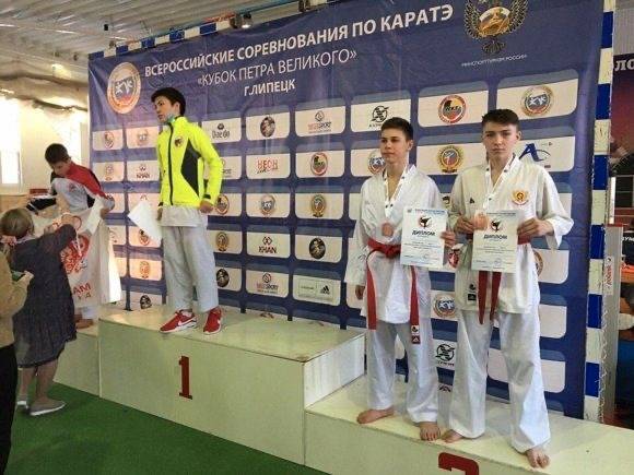 Три бронзы завоевали нижегородские каратисты на Всероссийских соревнованиях «Кубок Петра Великого»
