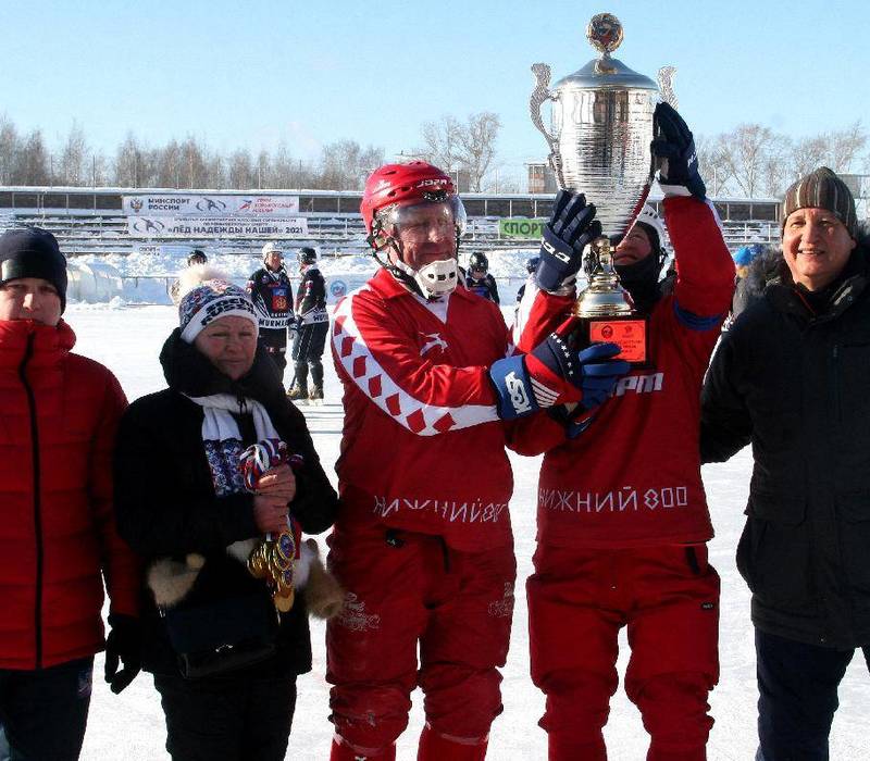 Нижегородский «Старт» стал обладателем Кубка России по хоккею с мячом среди ветеранов