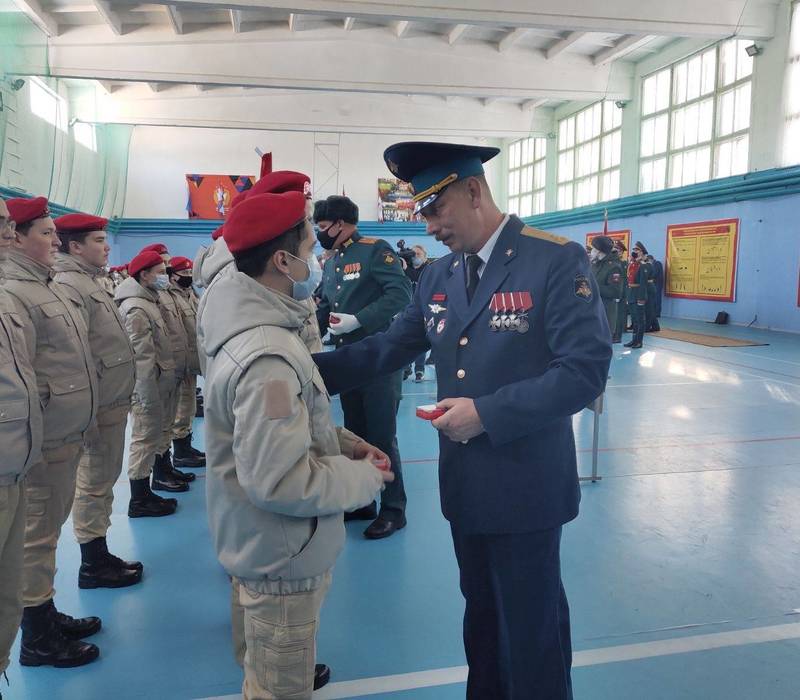 Еще 100 школьников Кстовского района вступили в ряды «Юнармии» 