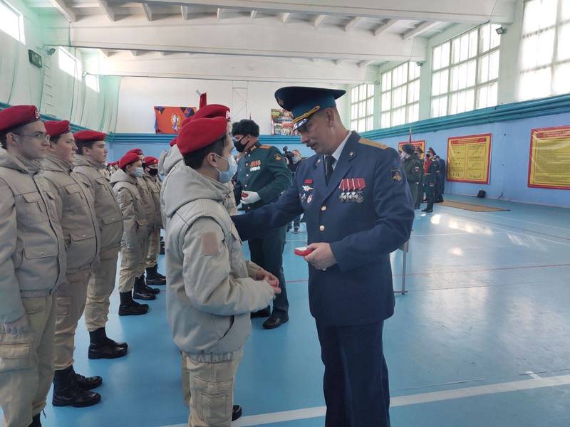 Еще 100 школьников Кстовского района вступили в ряды «Юнармии» 