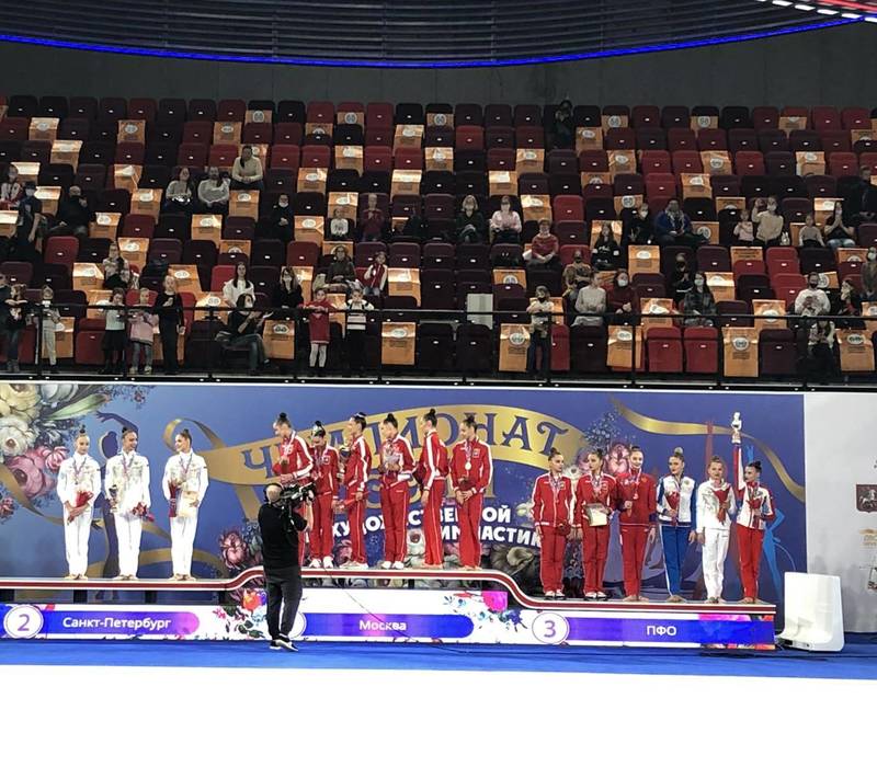 Нижегородские гимнастки успешно выступили на Чемпионате России по художественной гимнастике 