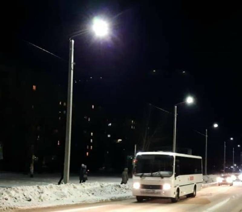 В Дзержинске установлено дополнительное уличное освещение на проспекте Свердлова