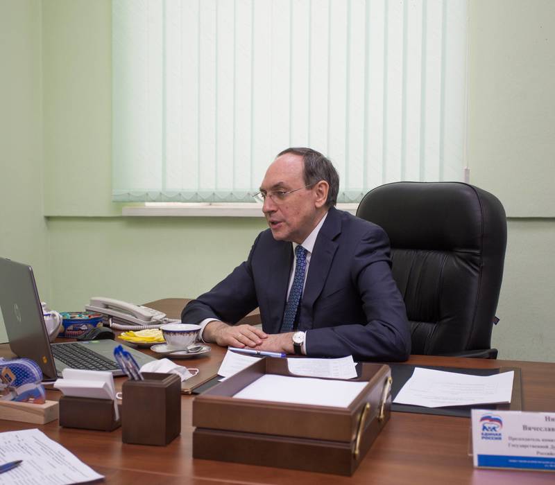 Вячеслав Никонов:  "Депутатский прием – это возможность помочь людям в решении их проблем"