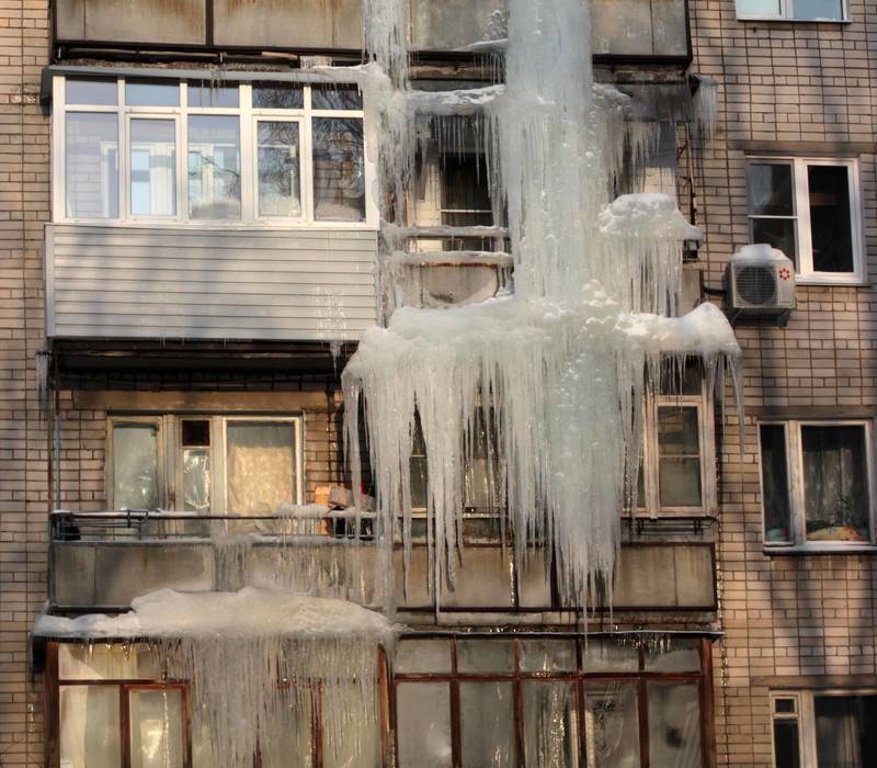 Это не бирюлька – опасная сосулька