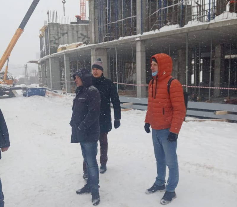 Строительство нового образовательного учреждения идет по графику