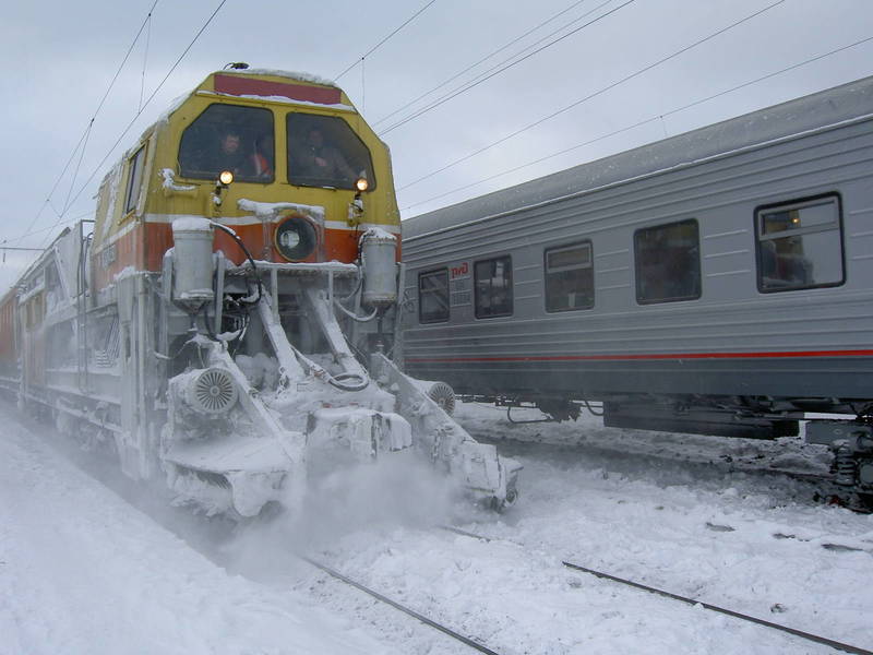 Более 3,5 млн кубометров снега было вывезено в границах ГЖД зимой