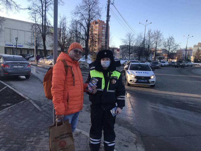 Сотрудники дорожной полиции  на территории  города Нижнего Новгорода провели профилактическую операцию  «Пешеход»