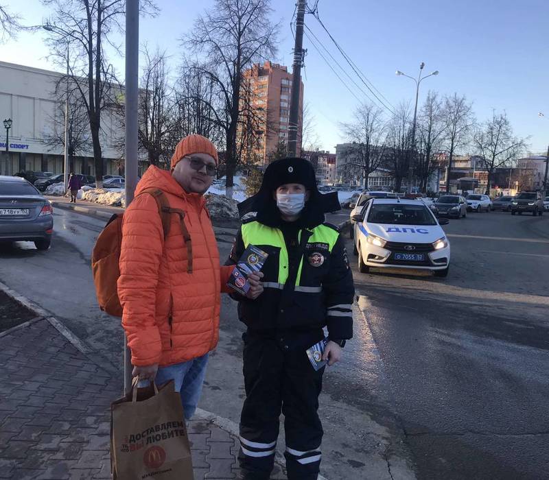 Сотрудники дорожной полиции  на территории  города Нижнего Новгорода провели профилактическую операцию  «Пешеход»