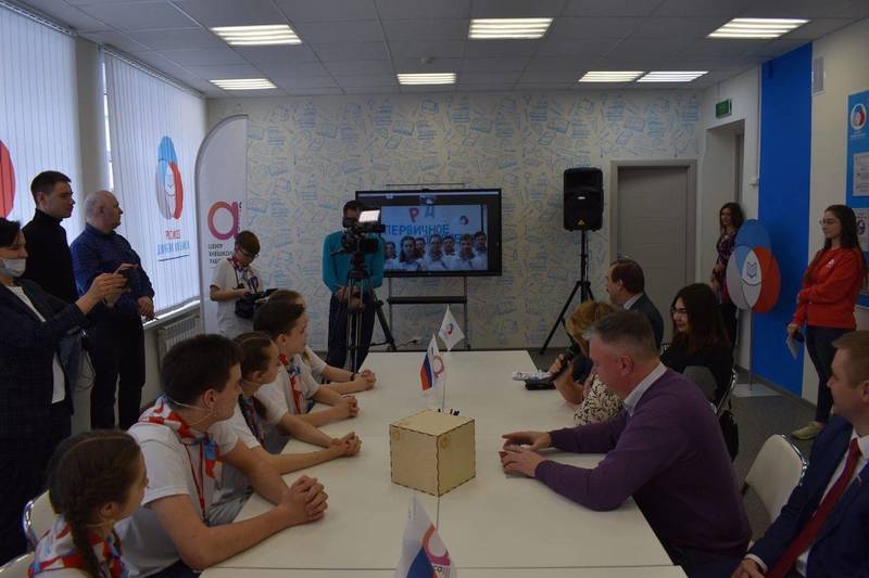 Комната активистов Российского движения школьников открылась в городе Бор