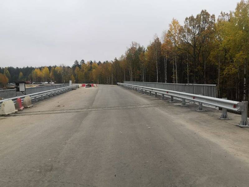 Новый мост через реку Беловскую в Ветлужском районе откроют до конца октября