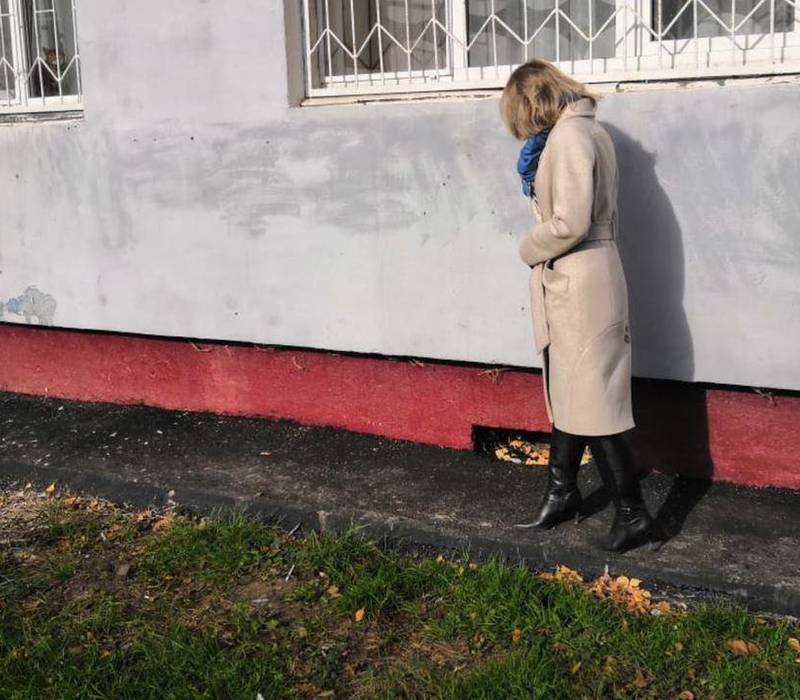 По предписанию Госжилинспекции на улице Веденяпина отремонтировали отмостку вокруг многоквартирного дома