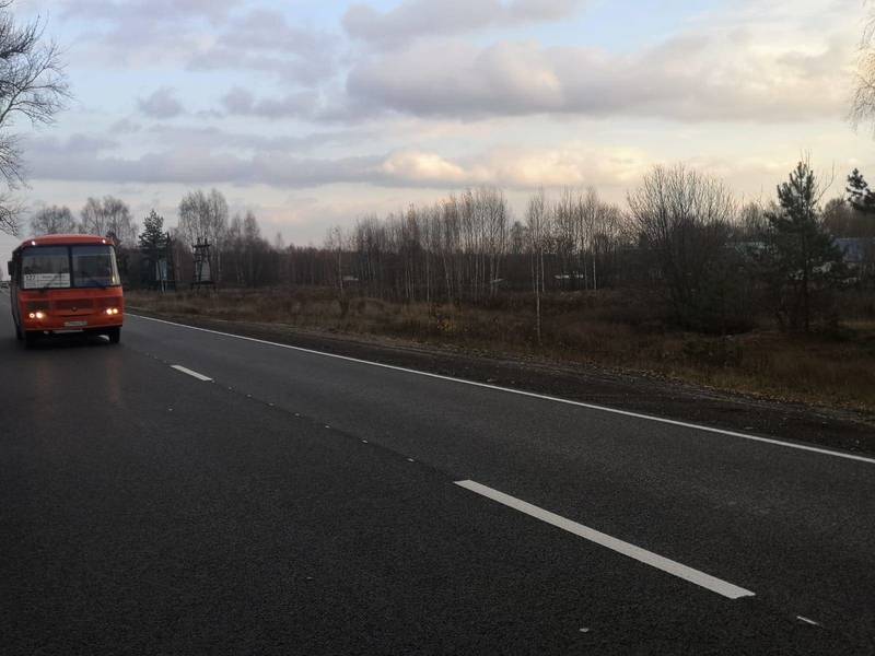 Участок дороги Неклюдово – Бор – Валки – Макарьево в Нижегородской области отремонтирован по нацпроекту