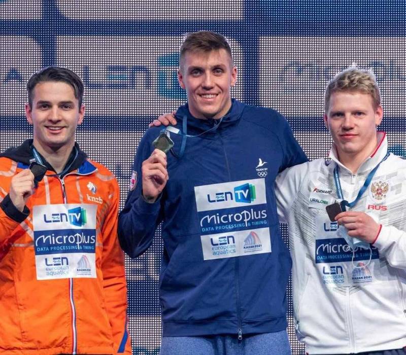 Нижегородские пловцы Олег Костин и Михаил Доринов завоевали три медали на чемпионате Европы