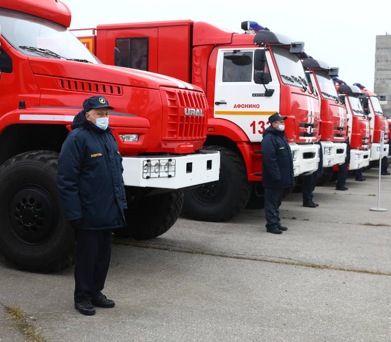 Подразделения противопожарной службы Нижегородской области получили 31 пожарно-спасательный автомобиль