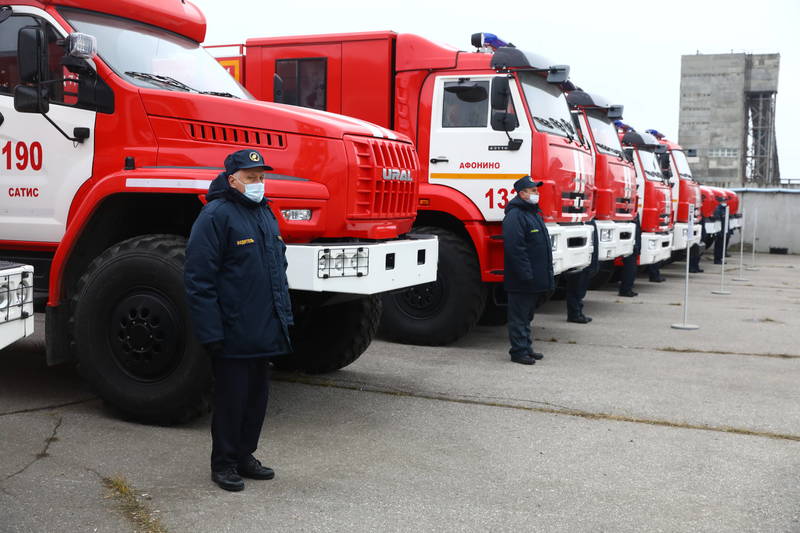 Подразделения противопожарной службы Нижегородской области получили 31 пожарно-спасательный автомобиль