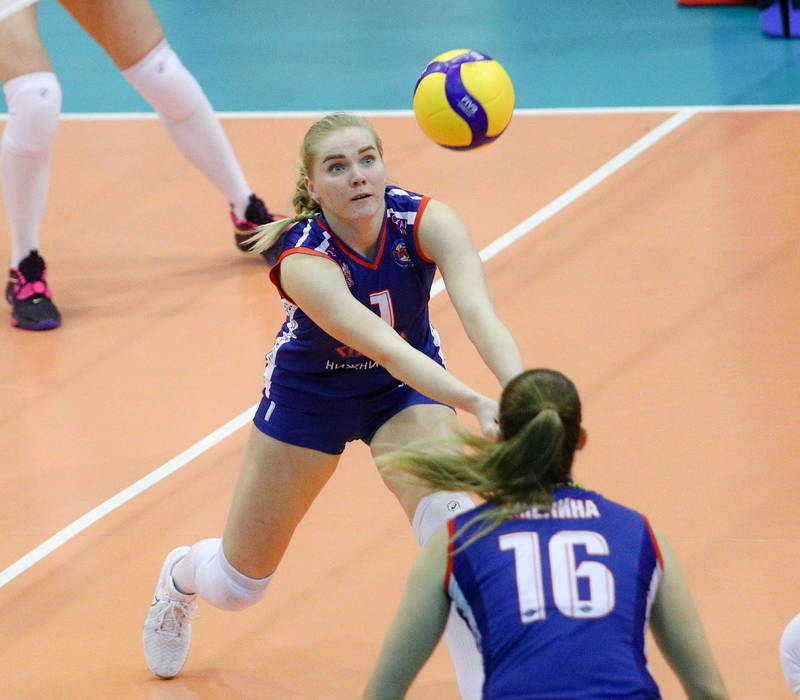 Нижегородская «Спарта» одержала первую победу на чемпионате России по волейболу